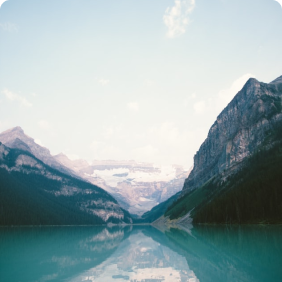 imagem do lago louise